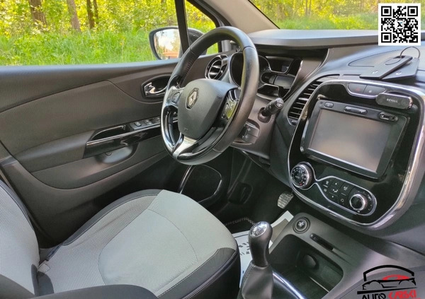 Renault Captur cena 38500 przebieg: 148719, rok produkcji 2015 z Lublin małe 781